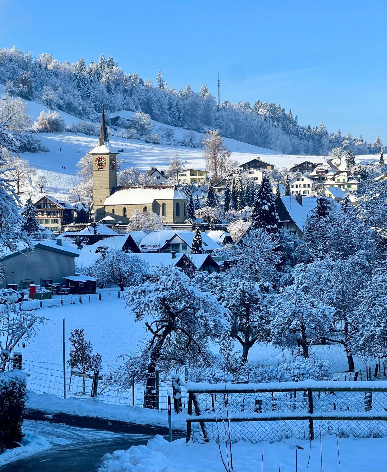 Apartment Im Emmental Oberburg Buitenkant foto